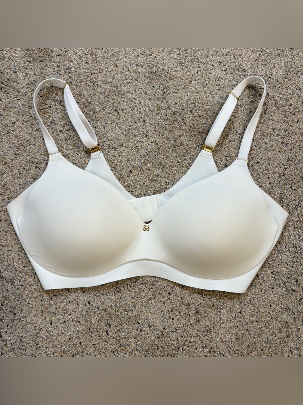Honeylove CloudEmbrace Seamless White T-Shirt Bra with Light Padding